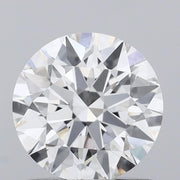 1.05 carat round F VVS1 IGI certified lab grown diamond