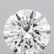 1.09 carat round E VVS1 IGI certified lab grown diamond