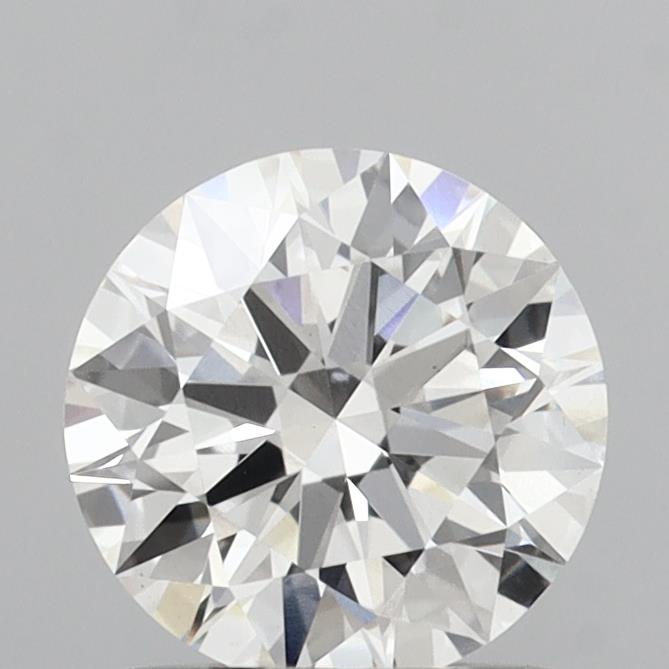 1.08 carat round E VVS2 IGI certified lab grown diamond