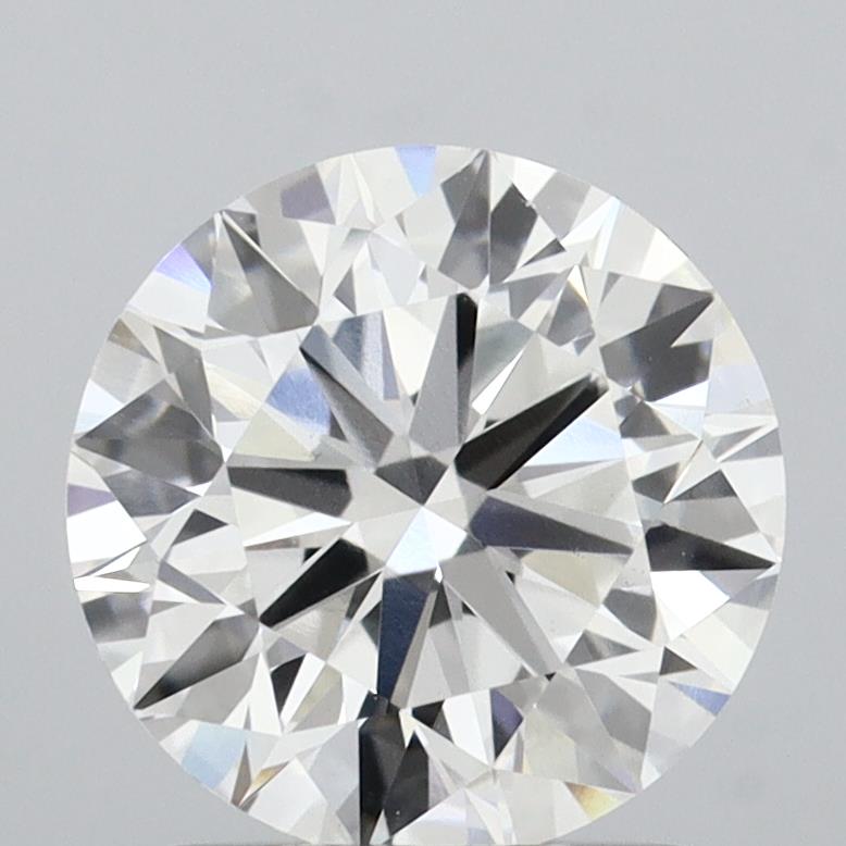 1.51 carat round F VS1 IGI certified lab grown diamond