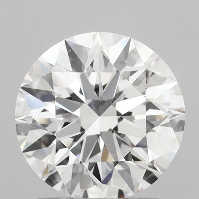1.50 carat round E VS2 IGI certified lab grown diamond