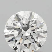 1.01 carat round F VS1 IGI certified lab grown diamond