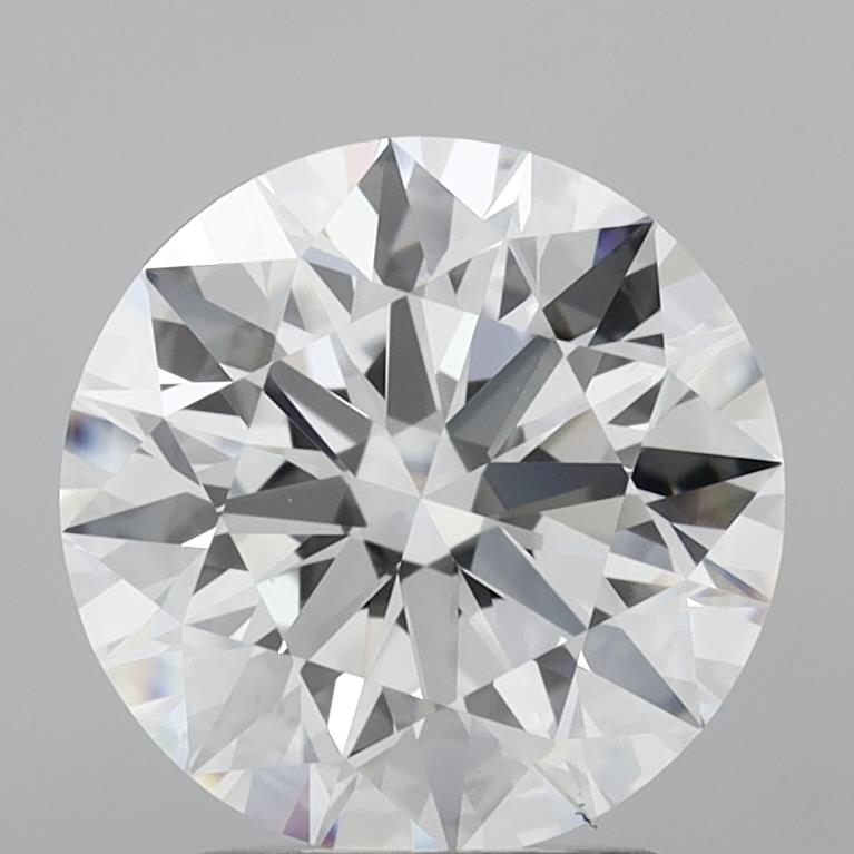 3.41 carat round F VS1 IGI certified lab grown diamond