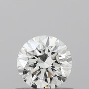 0.53 carat round E VS2 IGI certified lab grown diamond