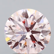 2.00 carat round Fancy Pink VS1 IGI certified lab grown diamond