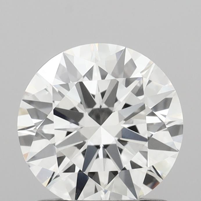 1.02 carat round F VVS1 IGI certified lab grown diamond