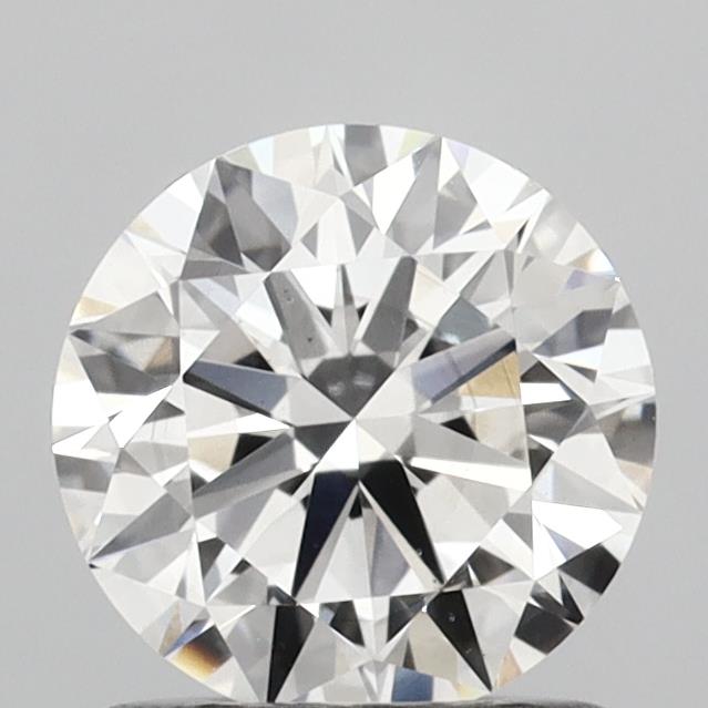1.10 carat round F VS2 IGI certified lab grown diamond