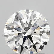 1.10 carat round F VS2 IGI certified lab grown diamond
