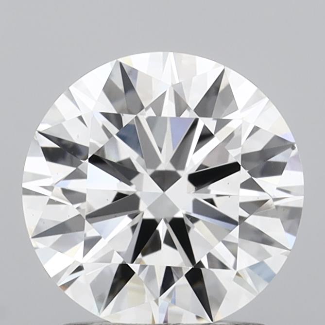 1.50 carat round E VS2 IGI certified lab grown diamond
