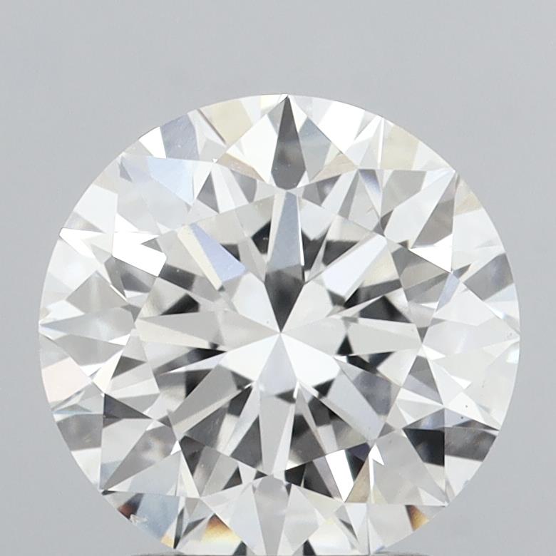 2.02 carat round F VS1 IGI certified lab grown diamond