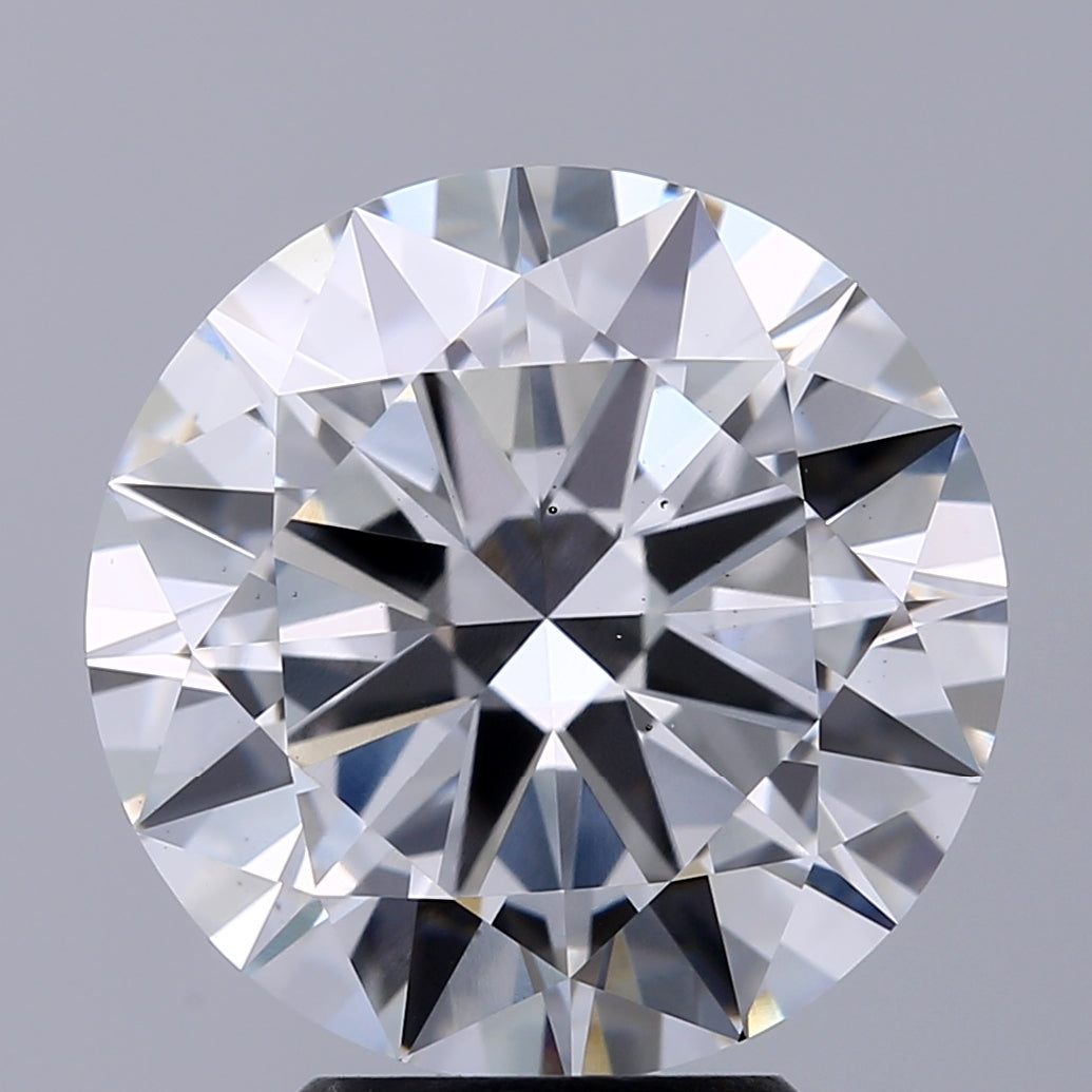 4.01 carat round E VS2 IGI certified lab grown diamond
