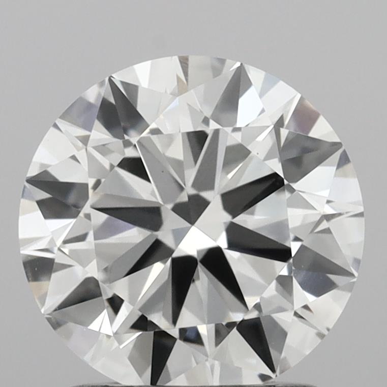 1.40 carat round F VVS2 IGI certified lab grown diamond