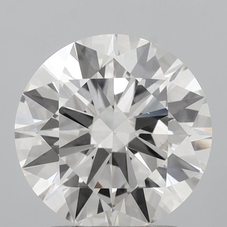 2.00 carat round H VS2 IGI certified lab grown diamond