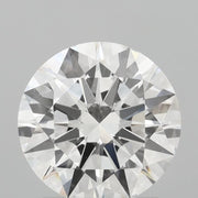 2.01 carat round E VVS2 IGI certified lab grown diamond