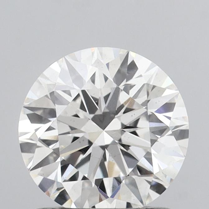 1.08 carat round F VS2 IGI certified lab grown diamond