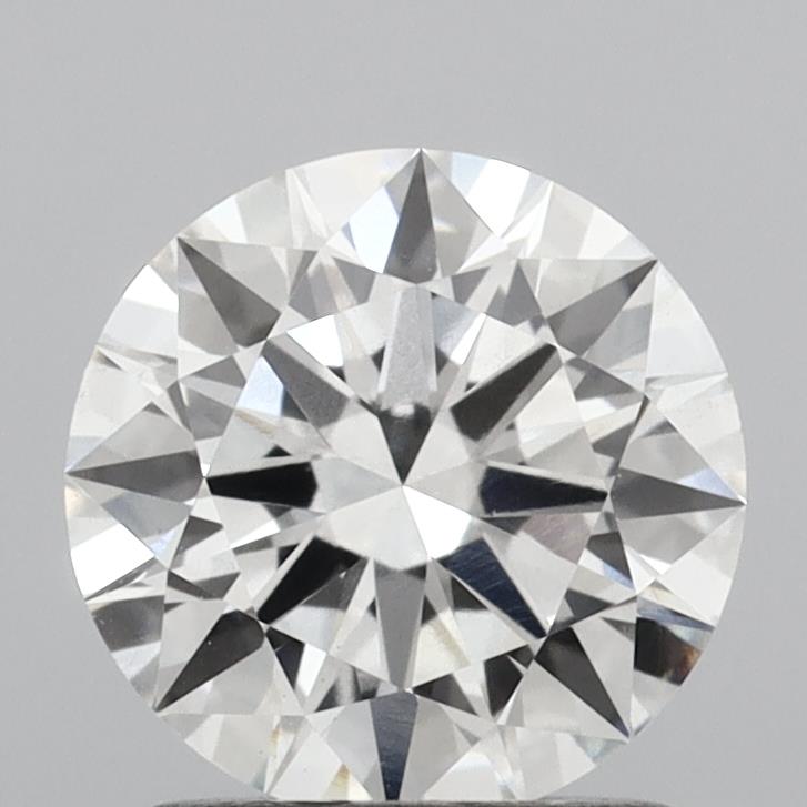 1.29 carat round F VS2 IGI certified lab grown diamond