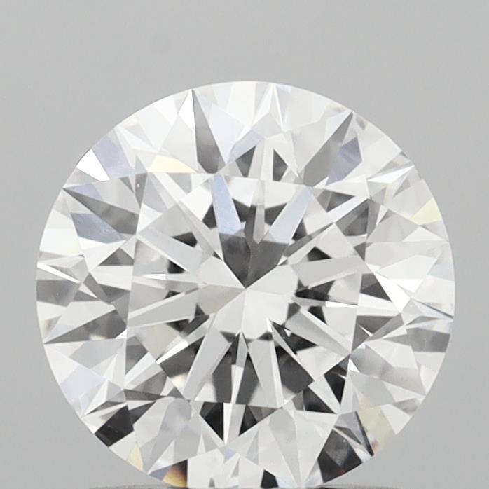 1.26 carat round D VVS2 IGI certified lab grown diamond