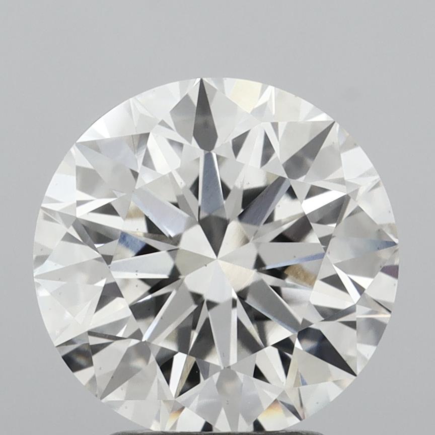 3.01 CT Round lab grown diamond, G VS2, IGI certified
