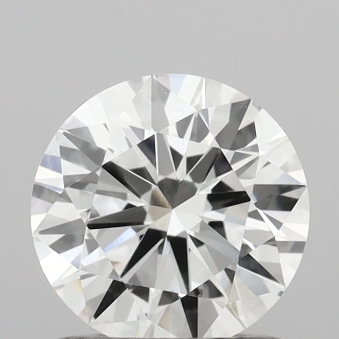 1.01 carat round F VVS1 IGI certified lab grown diamond