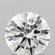 1.01 carat round F VVS1 IGI certified lab grown diamond