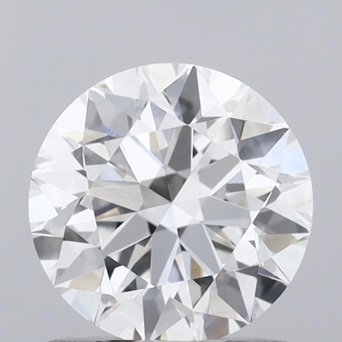 1.05 carat round F VVS1 IGI certified lab grown diamond
