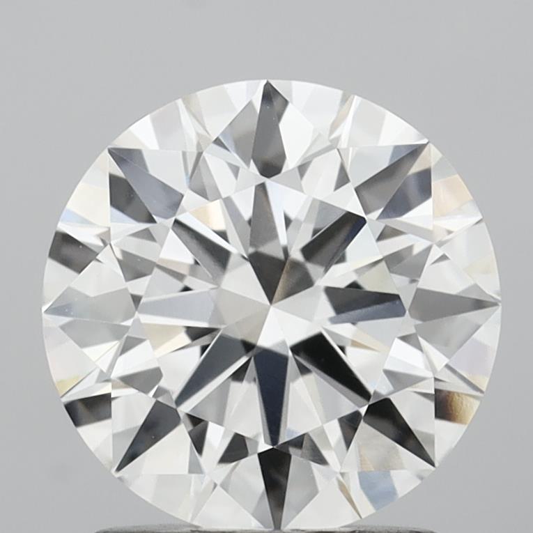 1.54 carat round F VVS1 IGI certified lab grown diamond