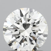 1.05 carat round F VVS1 IGI certified lab grown diamond