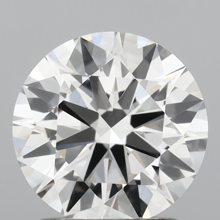 1.41 carat round F VVS2 IGI certified lab grown diamond