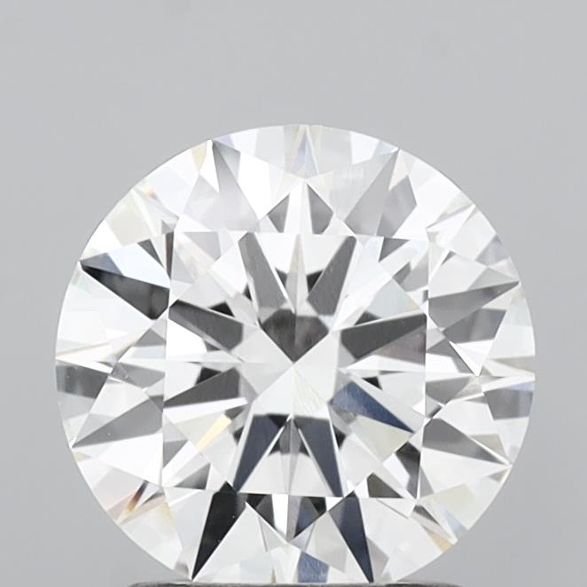 1.50 carat round F VVS1 IGI certified lab grown diamond