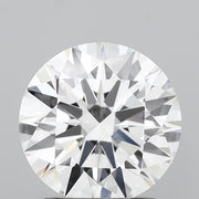 1.50 carat round F VVS1 IGI certified lab grown diamond