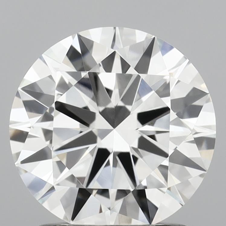 1.41 carat round F VVS1 IGI certified lab grown diamond