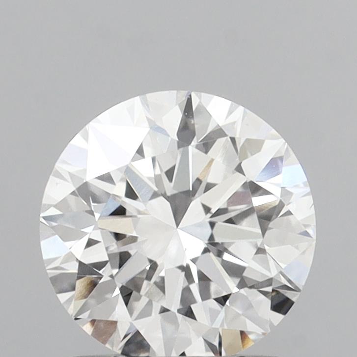 1.25 carat round D VVS2 IGI certified lab grown diamond