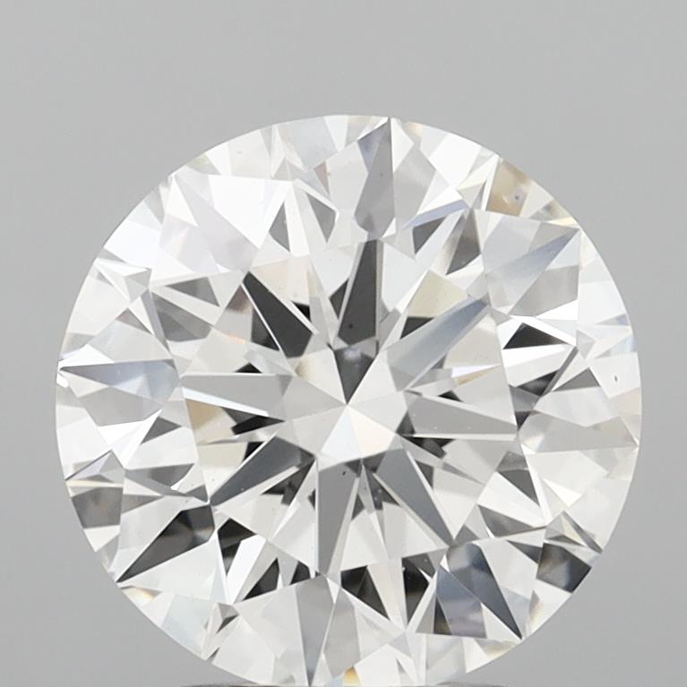 3.01 carat round F VS1 IGI certified lab grown diamond