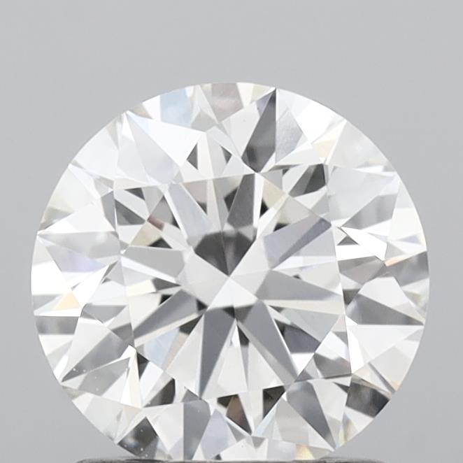 1.08 carat round F VVS1 IGI certified lab grown diamond
