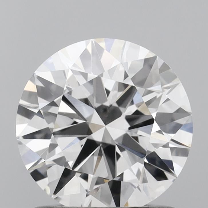 1.05 carat round F VVS1 IGI certified lab grown diamond