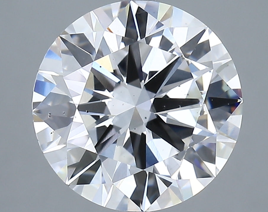 4.00 carat round E VS2 IGI certified lab grown diamond