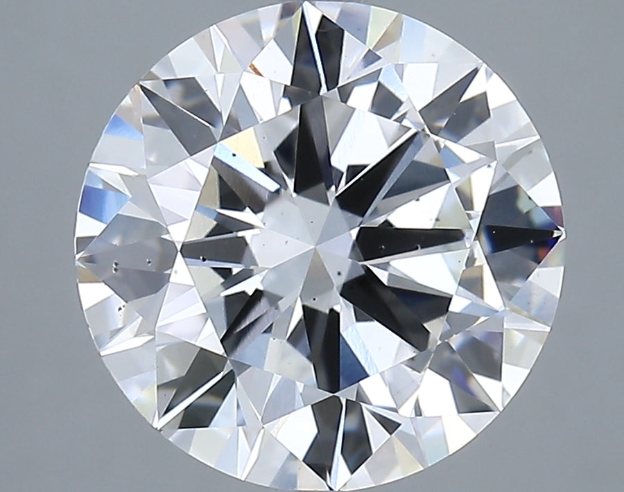 4.00 carat round E VS2 IGI certified lab grown diamond