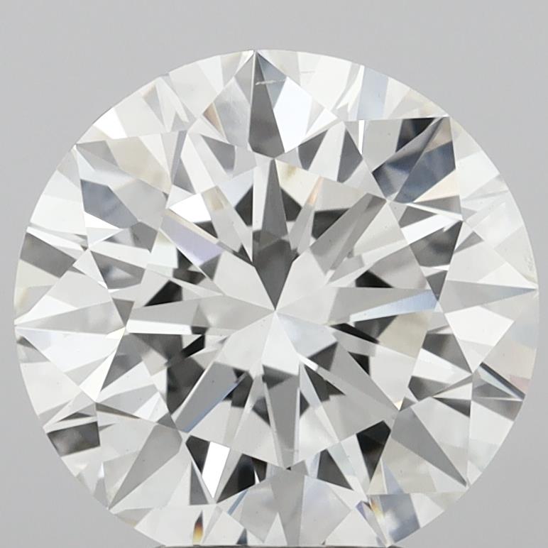 4.01 carat round F VS2 IGI certified lab grown diamond