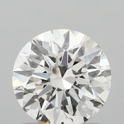 1.00 carat round E VVS2 IGI certified lab grown diamond