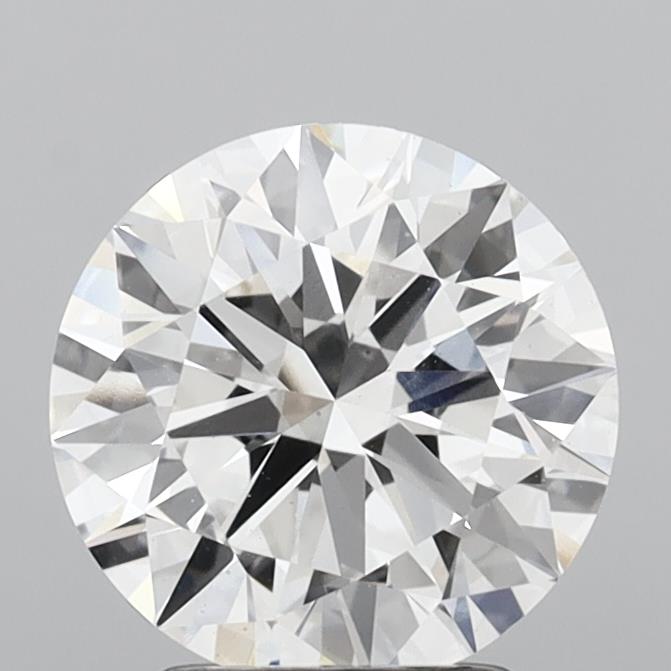 3.03 carat round F VS1 IGI certified lab grown diamond