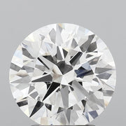 3.03 carat round F VS1 IGI certified lab grown diamond