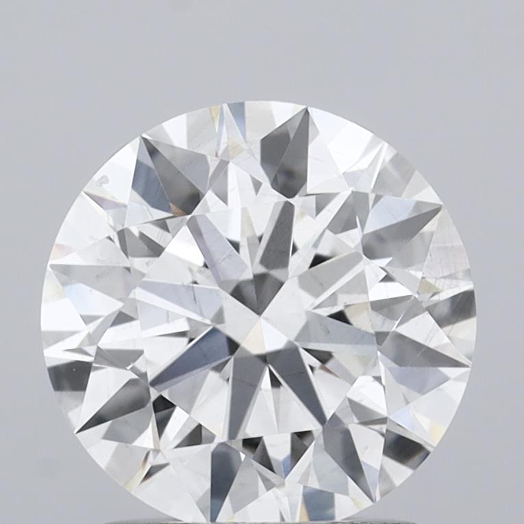 1.52 carat round F SI1 IGI certified lab grown diamond