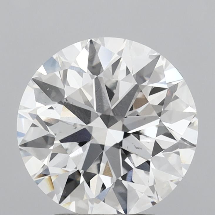 3.00 carat round E VS2 IGI certified lab grown diamond