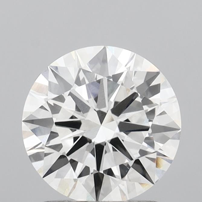1.51 carat round F VVS2 IGI certified lab grown diamond