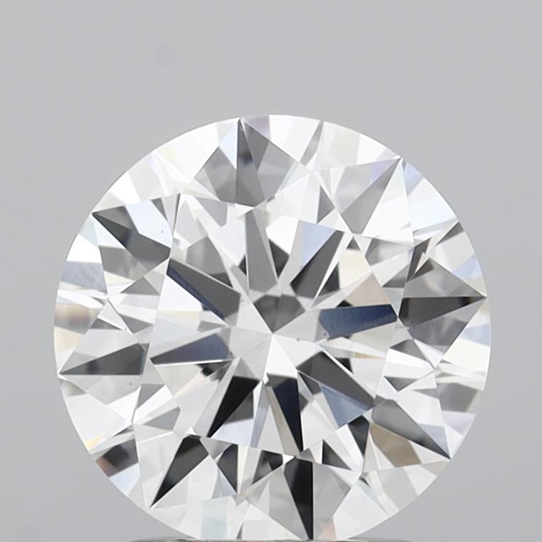 2.00 carat round F VS2 IGI certified lab grown diamond