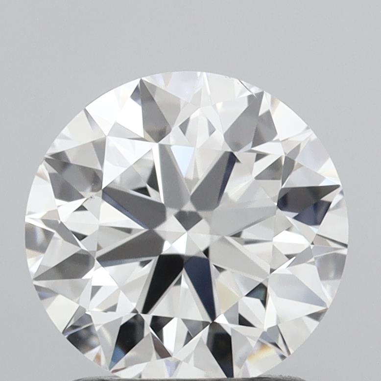 1.50 carat round E VS2 IGI certified lab grown diamond