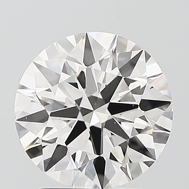 2.00 carat round F VS1 IGI certified lab grown diamond