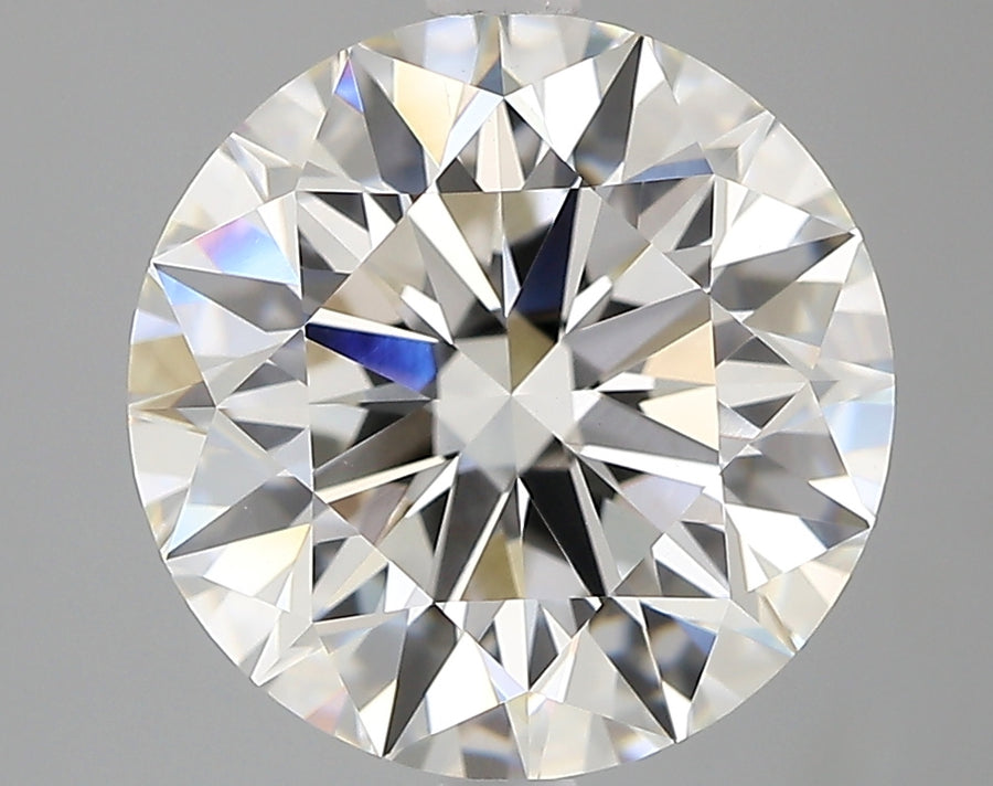 4.02 CT Round lab grown diamond, G VVS2, IGI certified