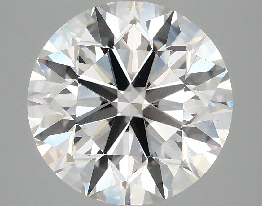 4.02 carat round F VS2 IGI certified lab grown diamond