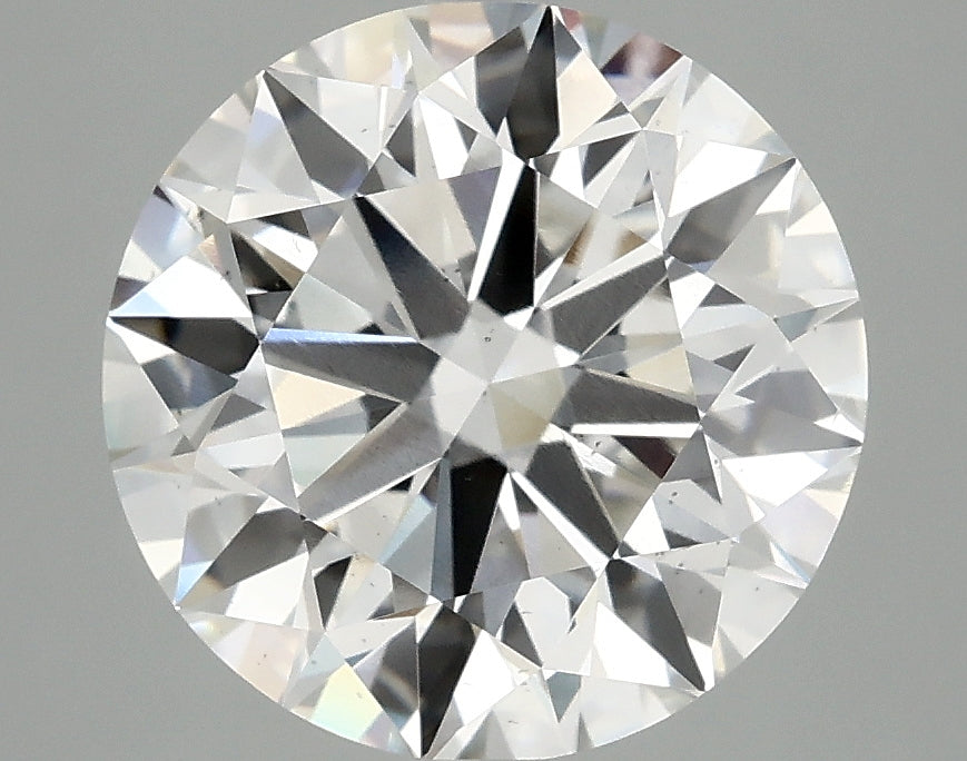 4.04 CT Round lab grown diamond, G VS2, IGI certified